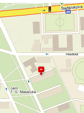 Canisterapeutické centrum Zlín - Mapa