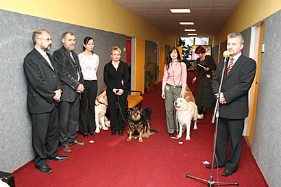 Slavnostní otevírá CC hejtmanem Zlínského kraje-Liborem Lukášem.